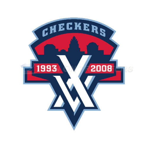 Charlotte Checkers Iron-on Stickers (Heat Transfers)NO.8989